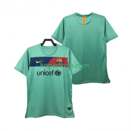 Billiga Fotbollströjor FC Barcelona 2010 2011 Retro Borta tröja Kortärmad